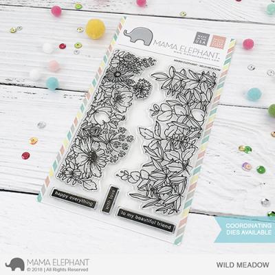 Mama Elephant Stempel Wild Meadow